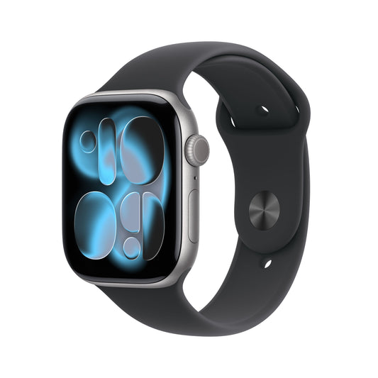 Apple Watch_Series_11_46mm_LTE_Space_Gray_Aluminum_Sport_Band_Black_PDP_Image_Position_1__ja-JP