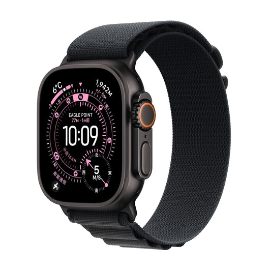 Apple Watch_Ultra_3_49mm_LTE_Black_Titanium_Alpine_Loop_Black_PDP_Image_Position_1__ja-JP