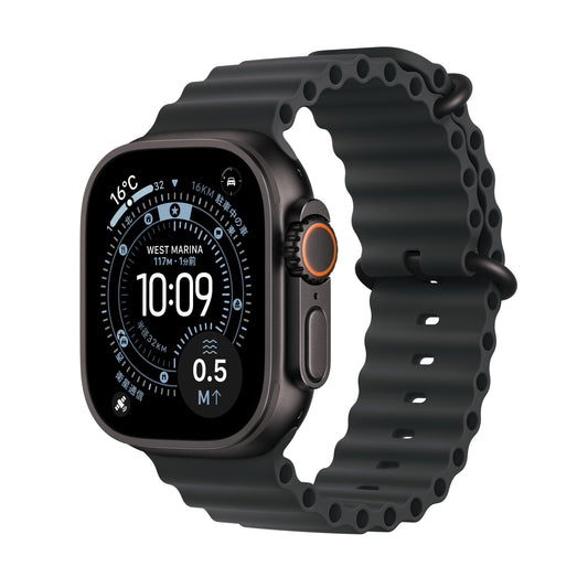 Apple Watch_Ultra_3_49mm_LTE_Black_Titanium_Ocean_Band_Black_PDP_Image_Position_1__ja-JP