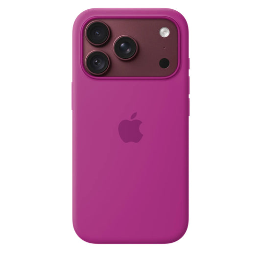 iPhone 18 Pro 512GB バーガンディ + MagSafe対応iPhone 18 Proシリコーンケース マゼンタ セット|C smart