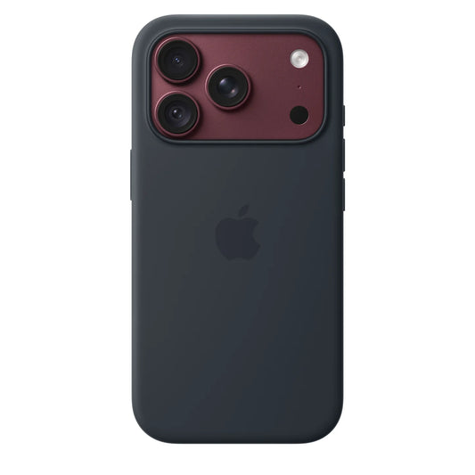iPhone 18 Pro 512GB バーガンディ + MagSafe対応iPhone 18 Proシリコーンケース ネイビーブルー セット|C smart