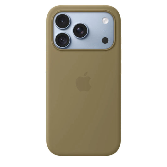 iPhone 18 Pro 512GB グレイシャー + MagSafe対応iPhone 18 Proシリコーンケース オリーブ セット|C smart