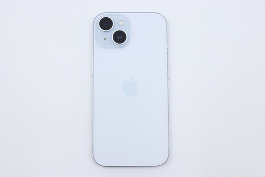 【リユースデバイス:ランクC】iPhone 15 128GB ブルー USB-C充電ケーブル付き