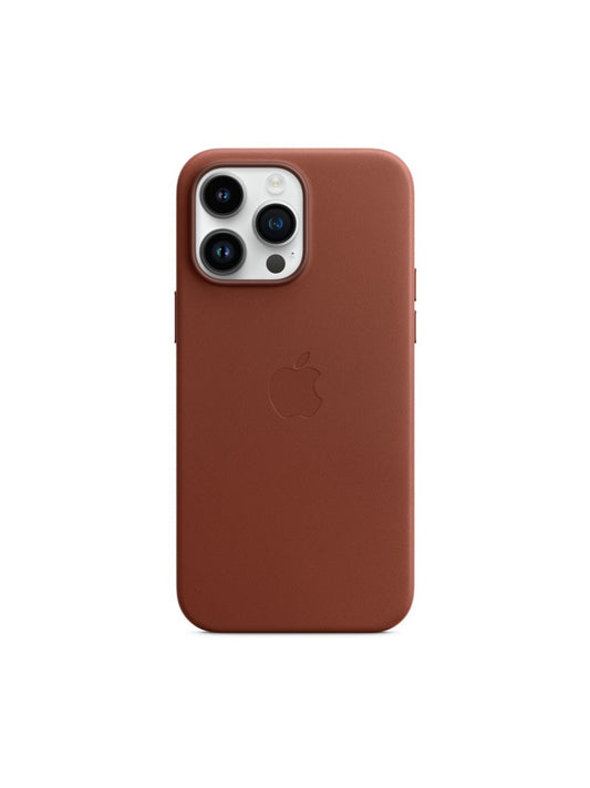MagSafe対応iPhone 14 Pro Maxレザーケース - アンバー