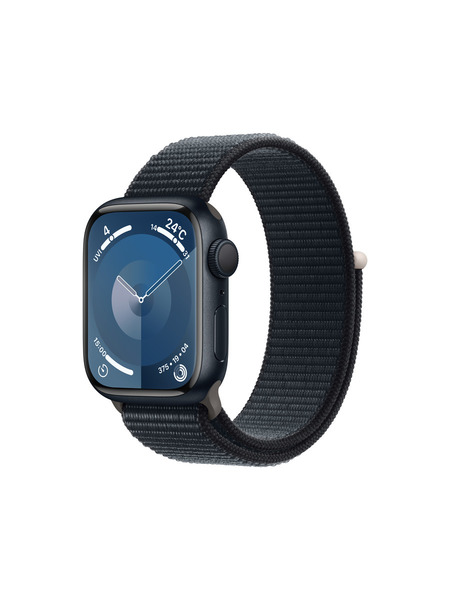 Apple Watch Series9（GPS）- アルミニウムケースとスポーツループ - カーボンニュートラル 詳細画像 ミッドナイト 1