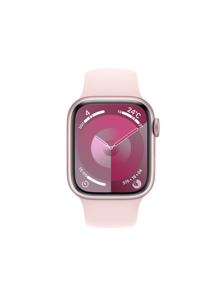 Apple Watch Series 9（GPSモデル）-アルミニウムケースとスポーツバンド 詳細画像 ピンク 2