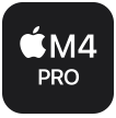 M4 Pro チップ