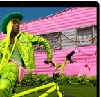 MacBook AirのLiquid Retinaディスプレイが見えている