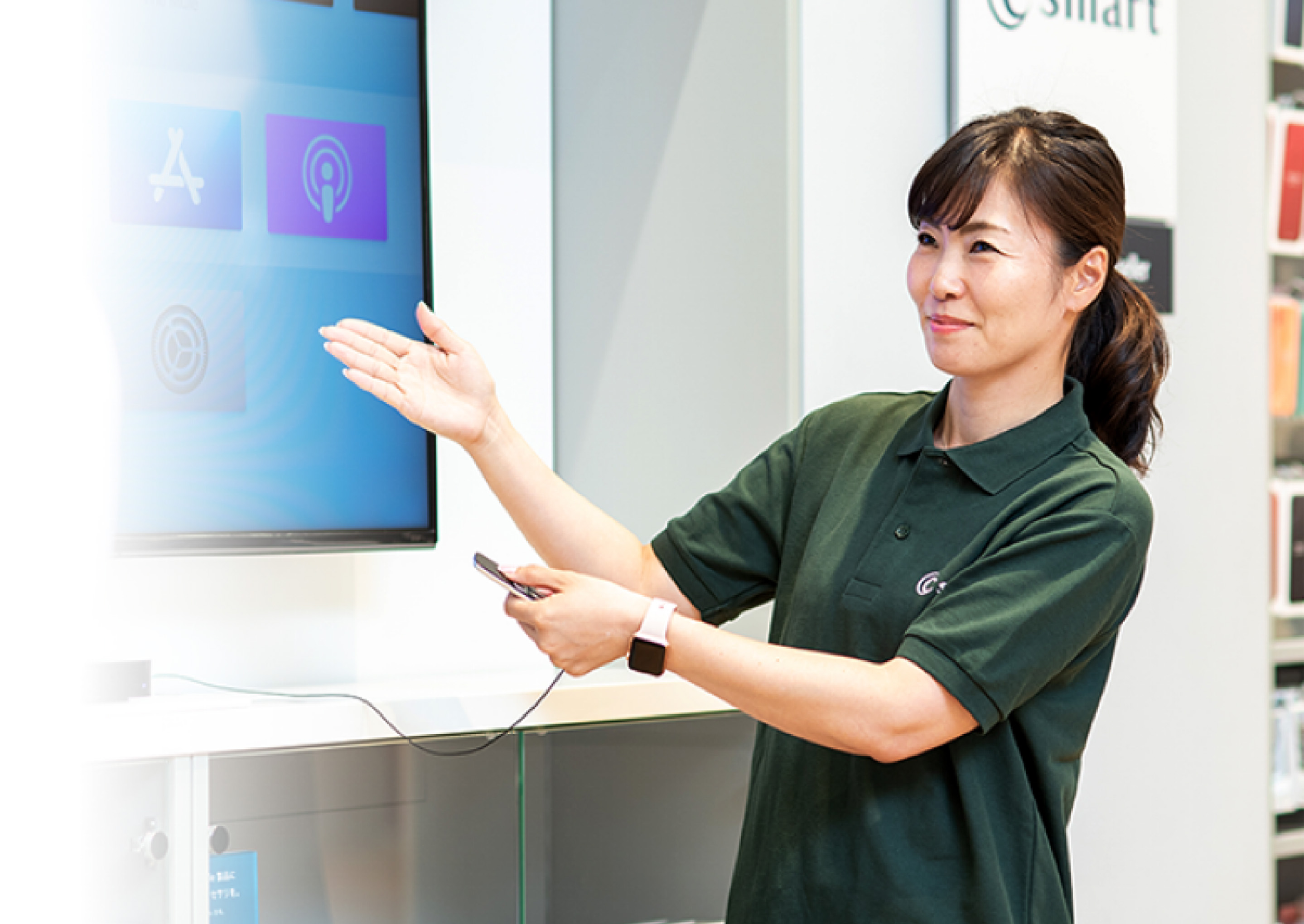 法人のお客様 専任スタッフが導入からアフターフォローまで。