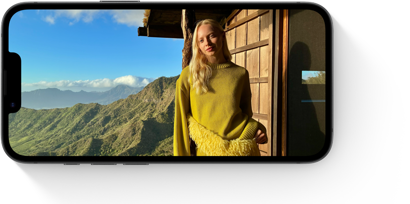 iPhone 17eの前面の外観、Super Retina XDRディスプレイ