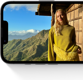 iPhone 17eの前面の外観、Super Retina XDRディスプレイ