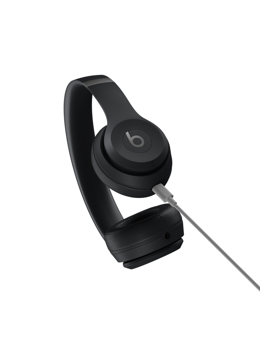 Beats Solo 4 オンイヤーワイヤレスヘッドフォン – マットブラック