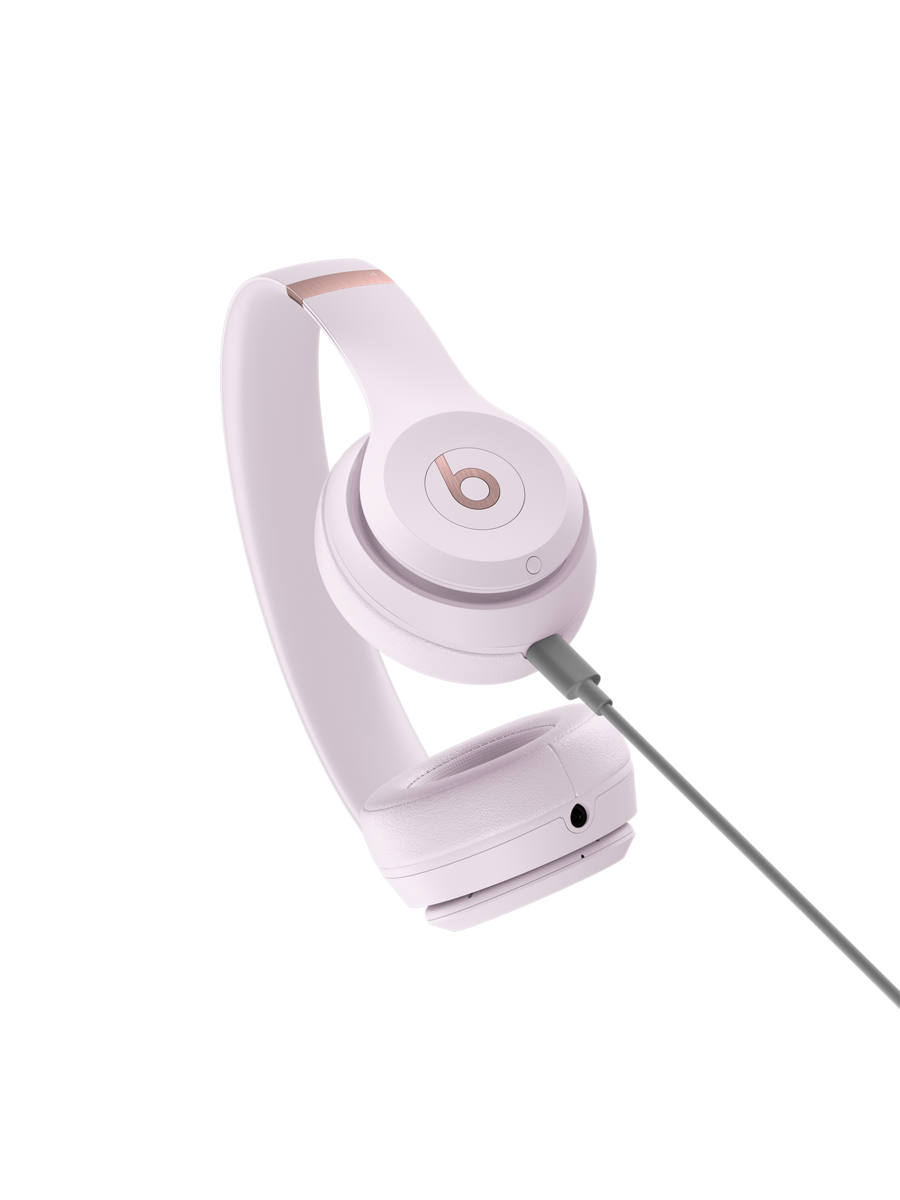 Beats Solo 4 オンイヤーワイヤレスヘッドフォン – クラウドピンク