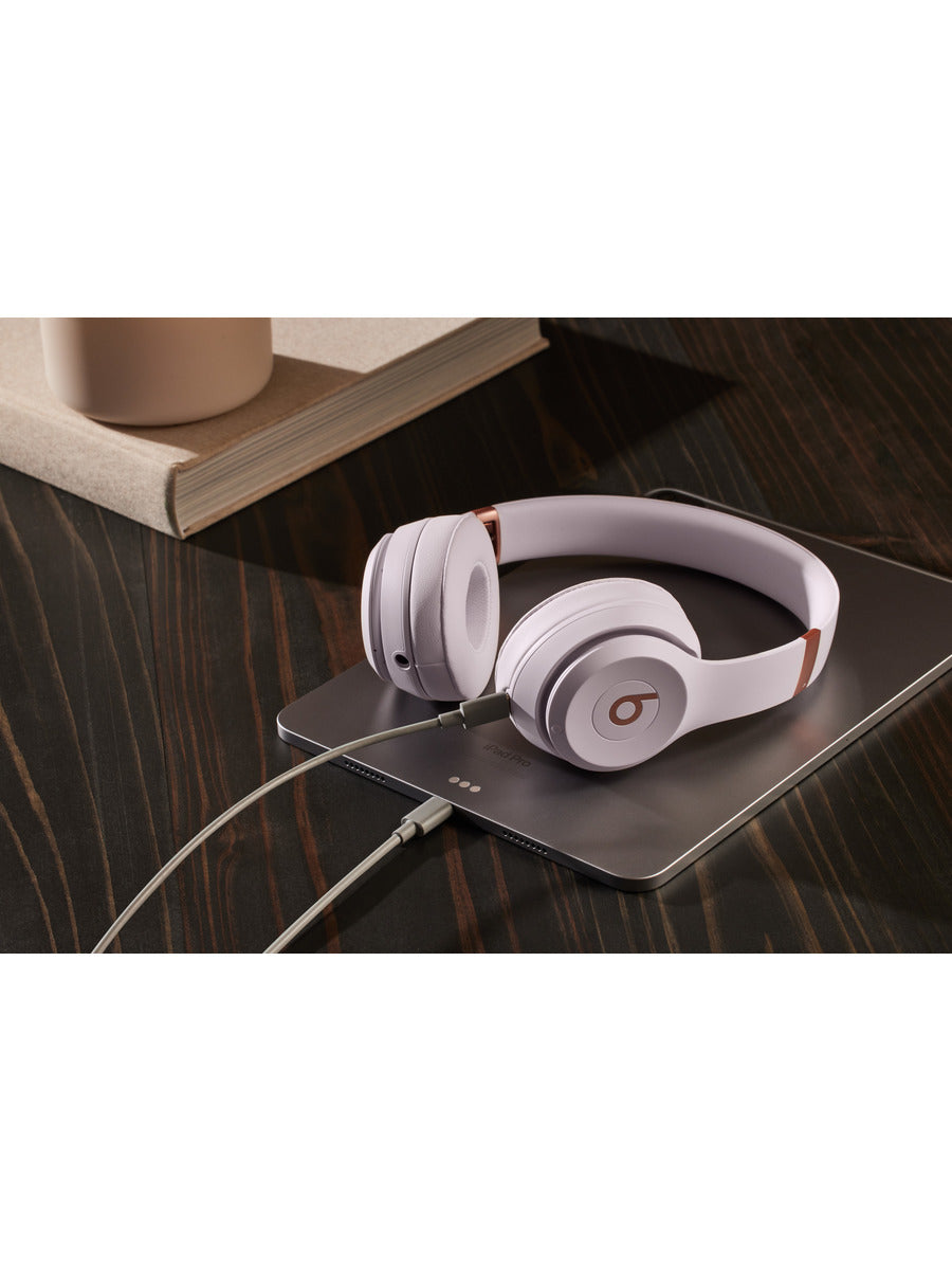 Beats Solo 4 オンイヤーワイヤレスヘッドフォン – スレートブルー