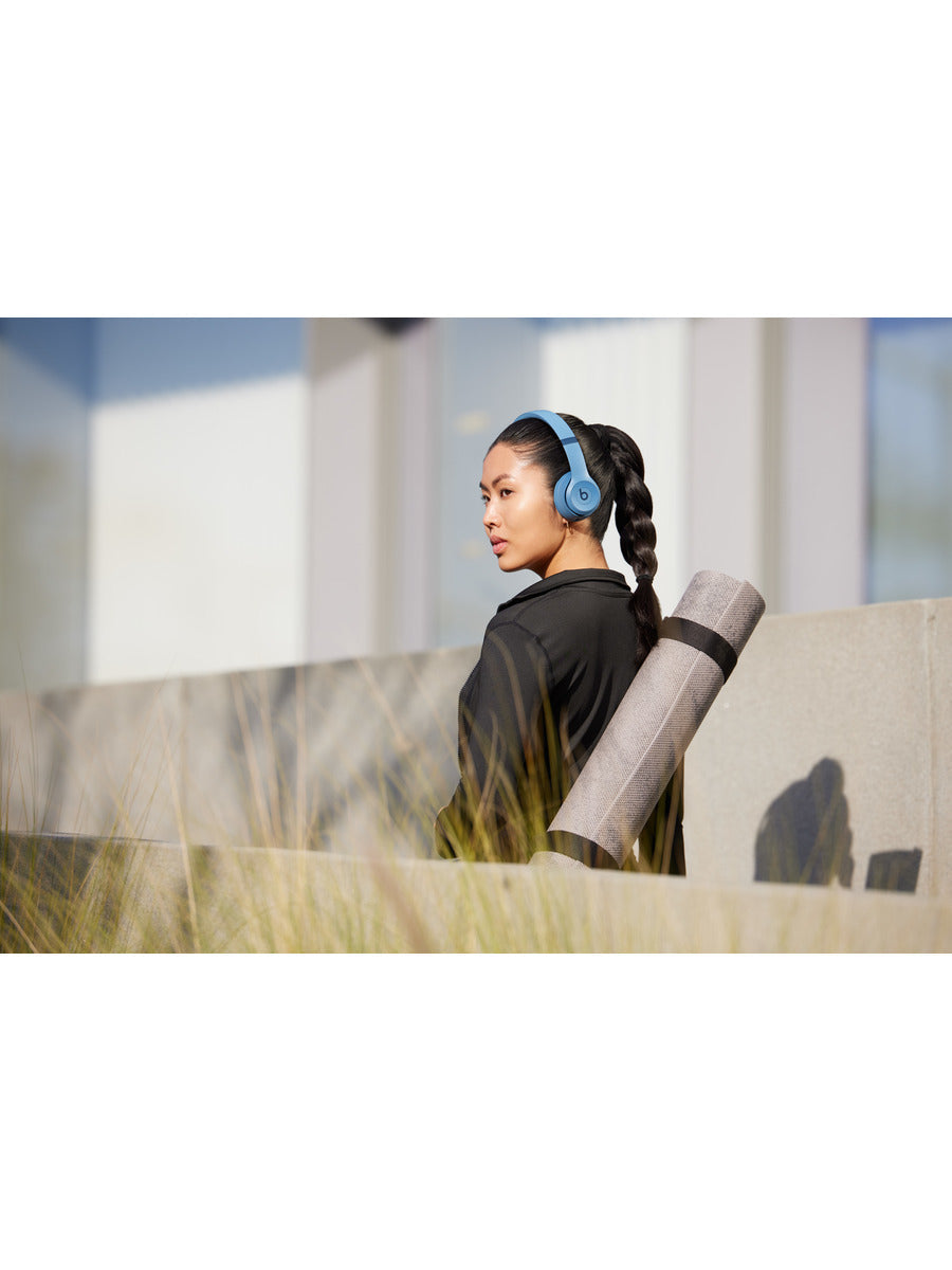 Beats Solo 4 オンイヤーワイヤレスヘッドフォン – スレートブルー