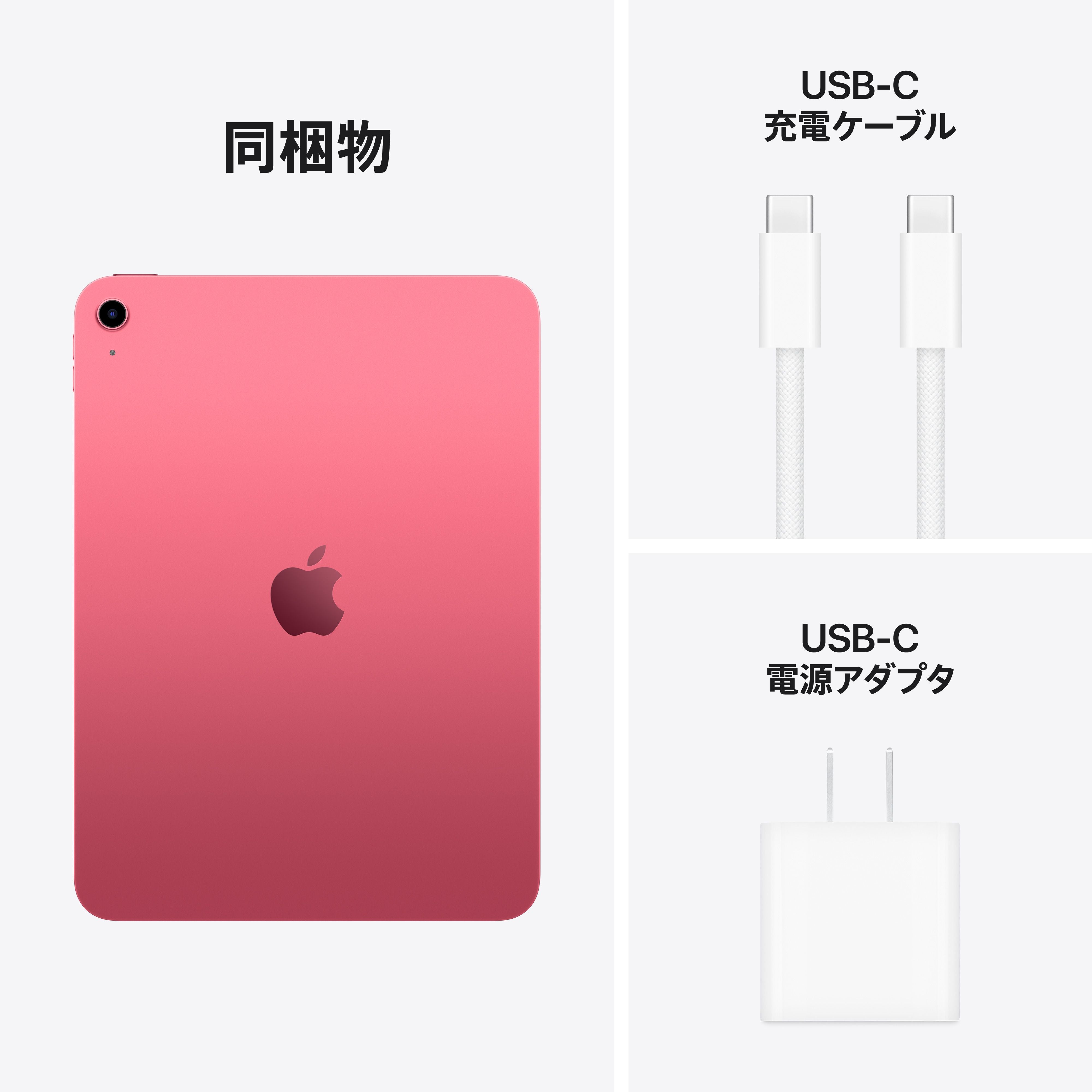 【新品未開封】Apple iPad(A16) 256GB ピンク iPad Wi-Fi 256GB - ピンク (A16) – C smart | 公式オンラインストア