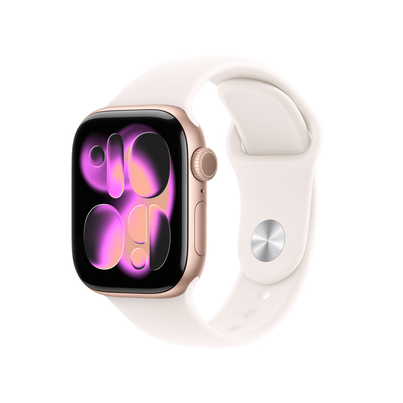 Apple Watch_Series_11_42mm_LTE_Rose_Gold_Aluminum_Sport_Band_Light_Blush_PDP_Image_Position_1__ja-JP