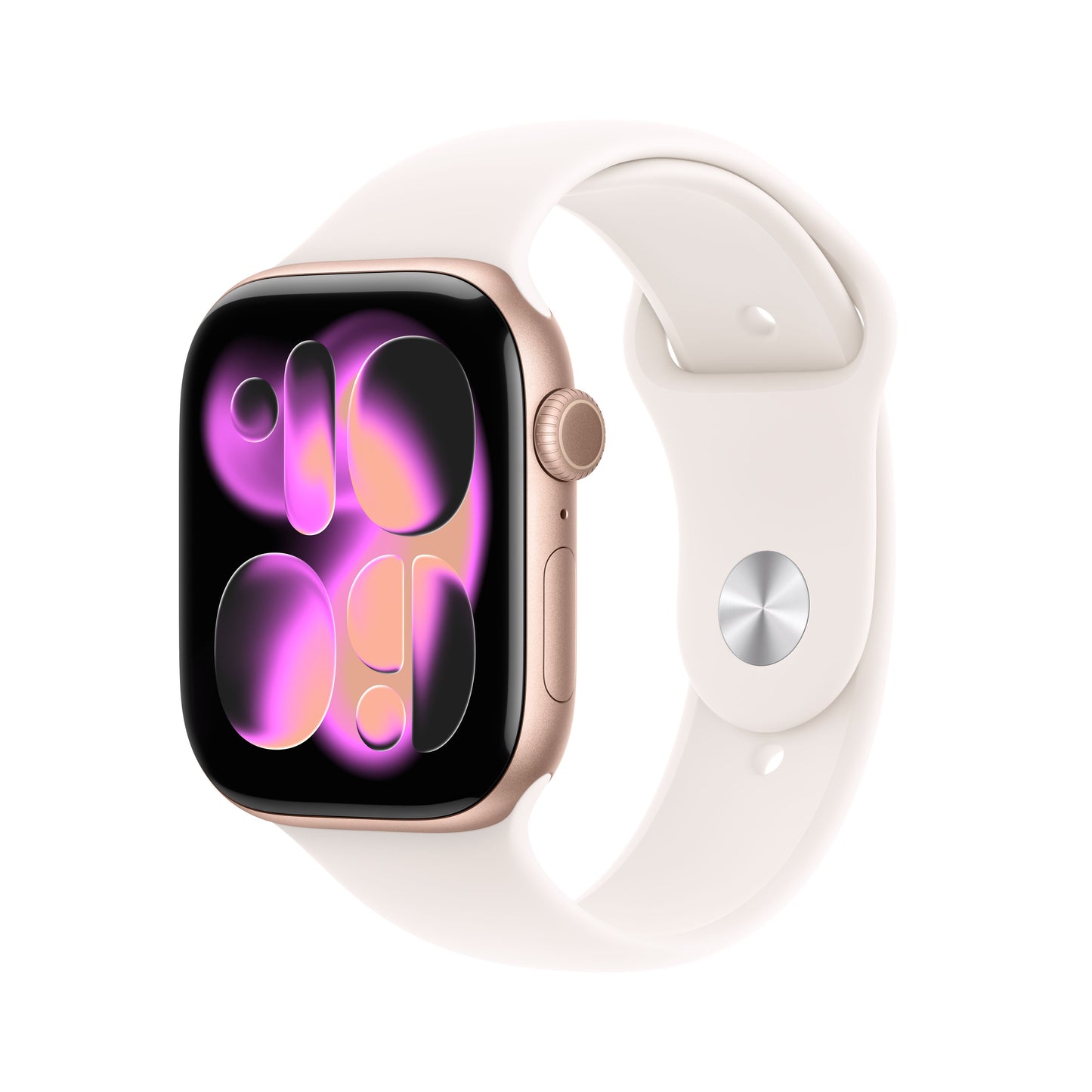Apple Watch_Series_11_46mm_GPS_Rose_Gold_Aluminum_Sport_Band_Light_Blush_PDP_Image_Position_1__ja-JP