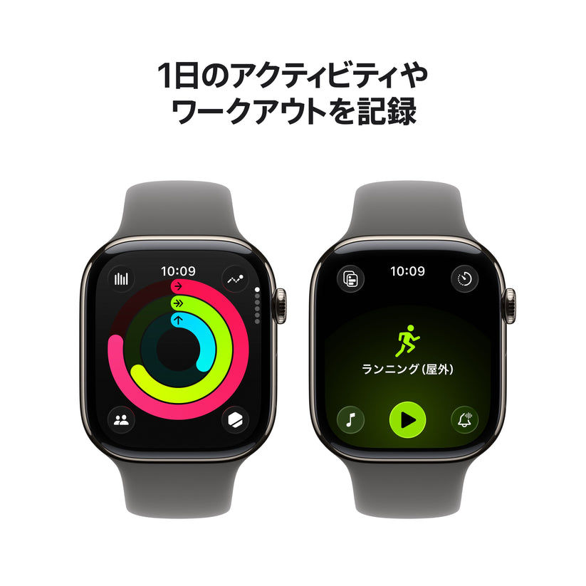 Apple Watch_Series_11_46mm_LTE_Natural_Titanium_Sport_Band_Stone_Gray_PDP_Image_Position_4__ja-JP