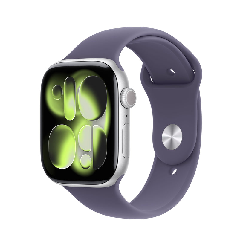 Apple Watch_Series_11_46mm_LTE_Silver_Aluminum_Sport_Band_Purple_Fog_PDP_Image_Position_1__ja-JP