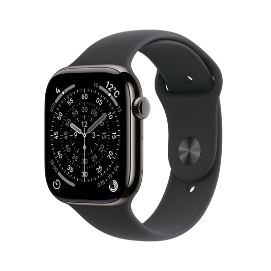 Apple Watch_Series_11_46mm_LTE_Slate_Titanium_Sport_Band_Black_PDP_Image_Position_1__ja-JP