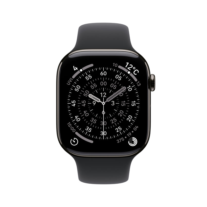Apple Watch_Series_11_46mm_LTE_Slate_Titanium_Sport_Band_Black_PDP_Image_Position_2__ja-JP