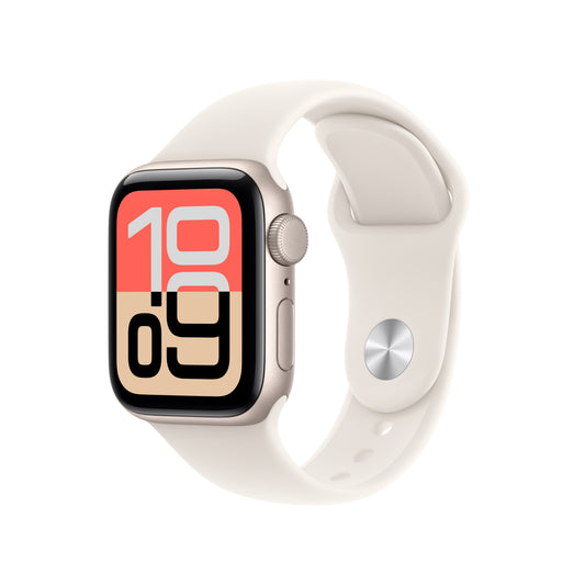 Apple Watch_SE_3_40mm_GPS_Starlight_Aluminum_Sport_Band_Starlight_PDP_Image_Position_1__ja-JP