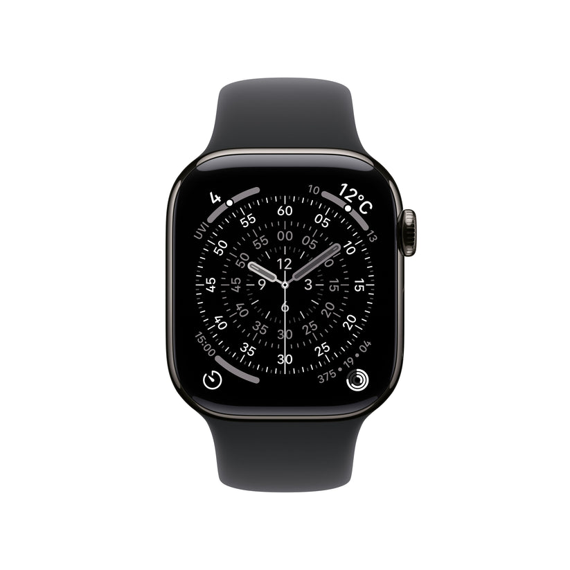 Apple Watch_Series_11_42mm_LTE_5G_Slate_Titanium_Sport_Band_Black_PDP_Image_Position_2__ja-JP