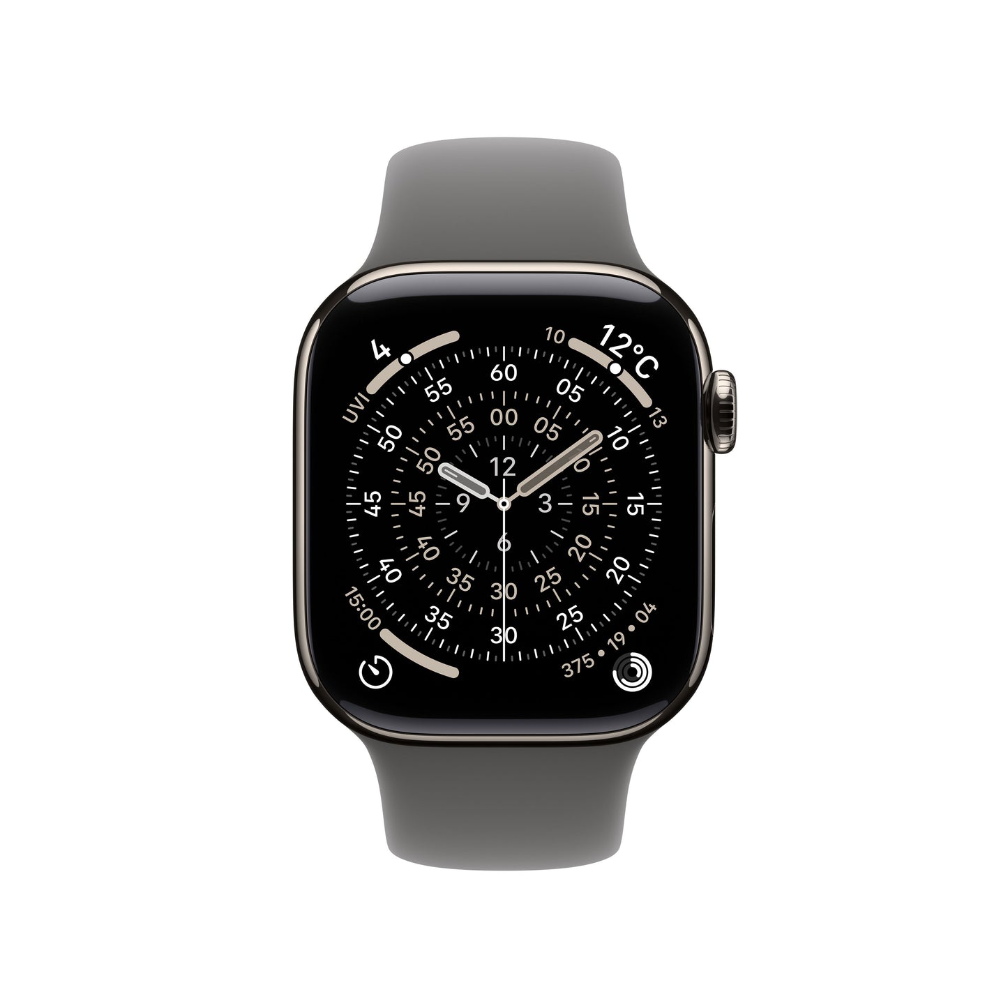 Apple Watch_Series_11_42mm_LTE_5G_Natural_Titanium_Sport_Band_Stone_Gray_PDP_Image_Position_2__ja-JP