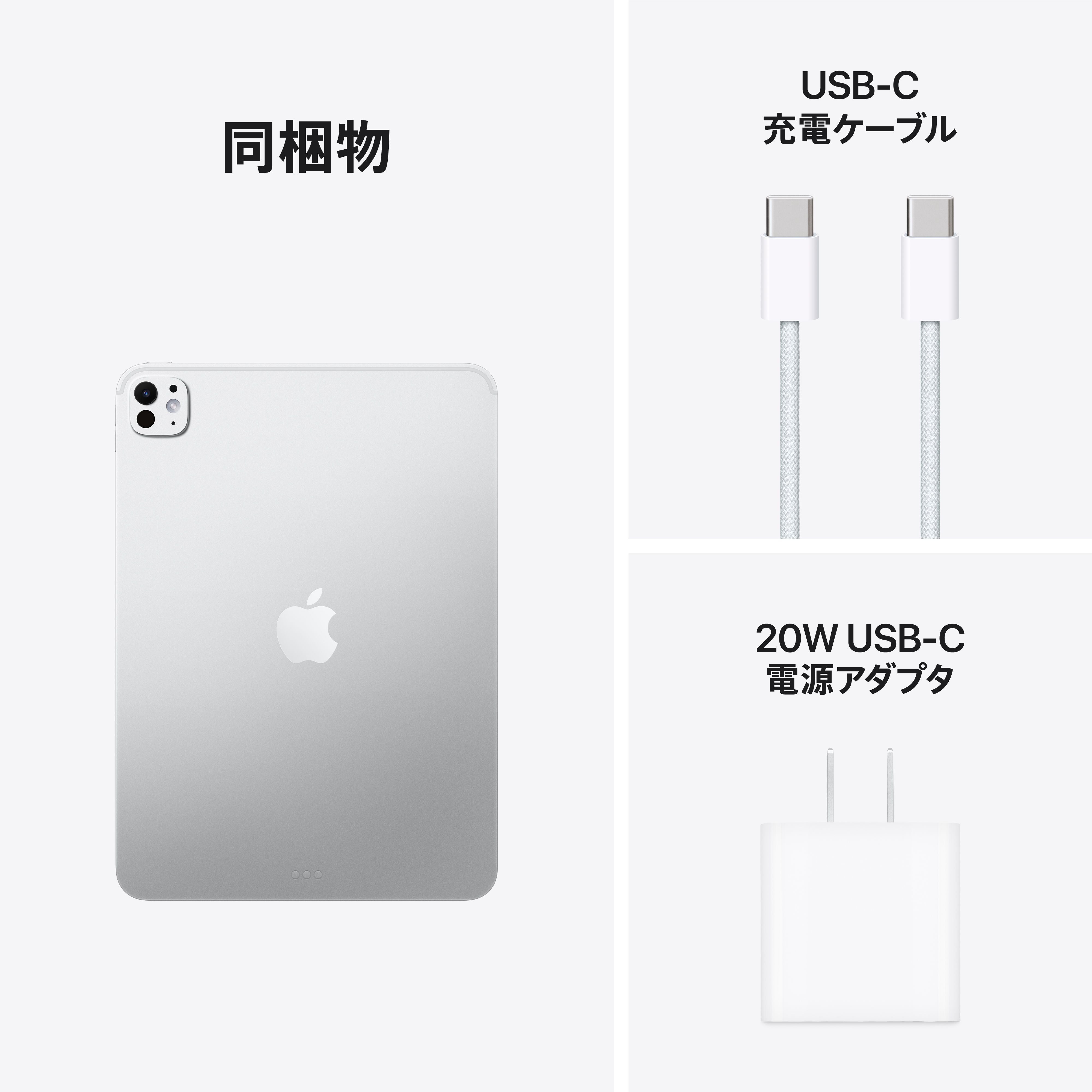 11インチiPad Pro Wi-Fi 256GB 標準ガラス - シルバー (M5) – C smart