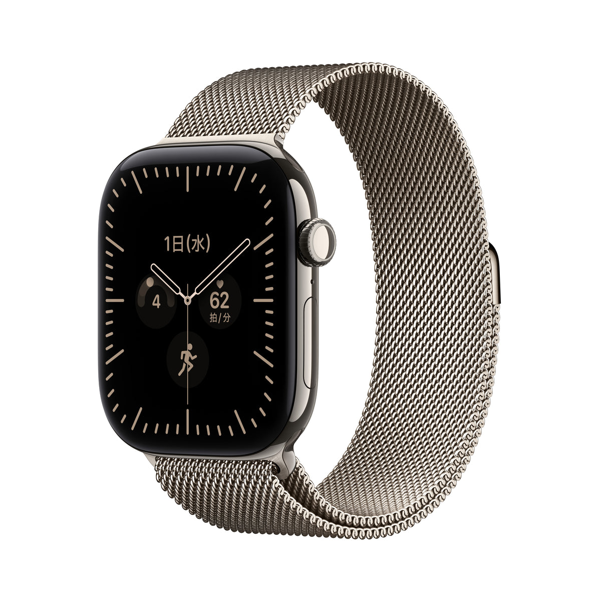 Apple_Watch_Series_12_46mm_GPS_plus_Cellular_Natural_Titanium_Milanese_Loop_Natural_PDP_Image_Position_1__ja-JP