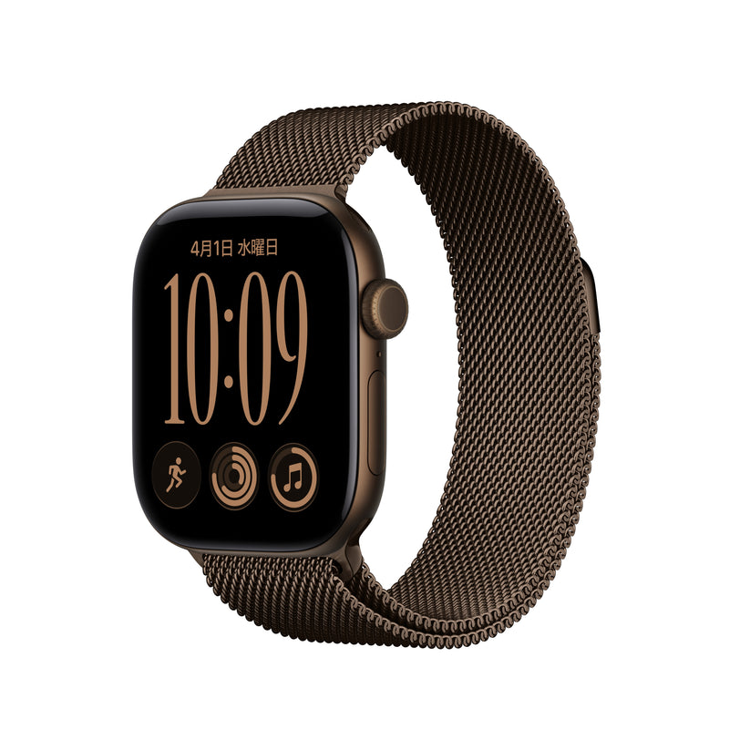 Apple_Watch_Series_12_42mm_GPS_plus_Cellular_Dark_Bronze_Aluminum_Milanese_Loop_Dark_Bronze_PDP_Image_Position_1__ja-JP