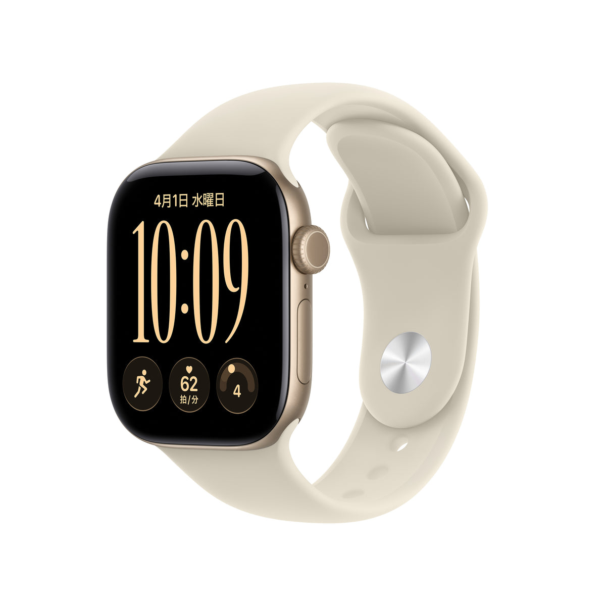 Apple_Watch_Series_12_42mm_GPS_Light_Gold_Aluminum_Sport_Band_Sand_PDP_Image_Position_1__ja-JP