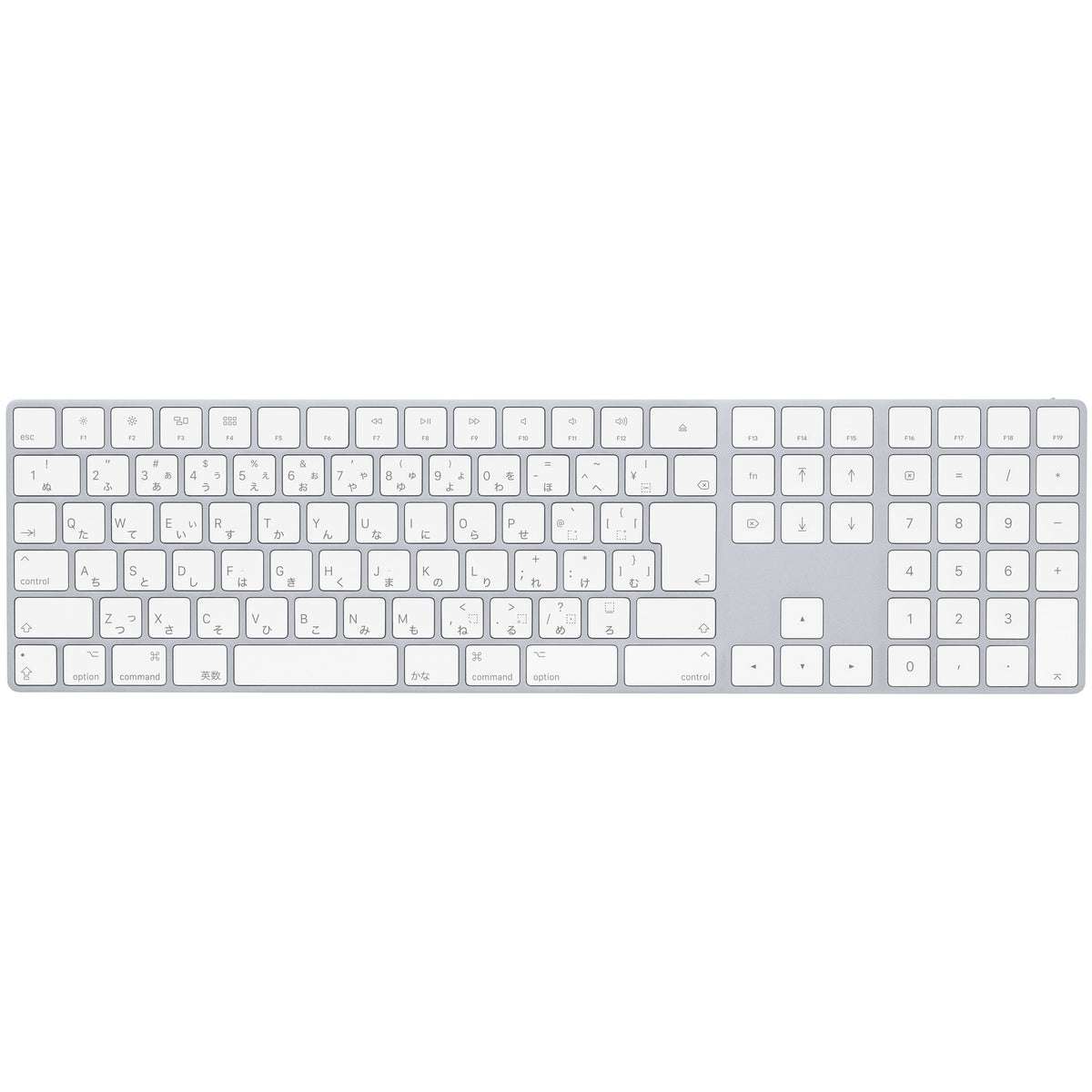 Magic Keyboard（テンキー付き）- 日本語（JIS）