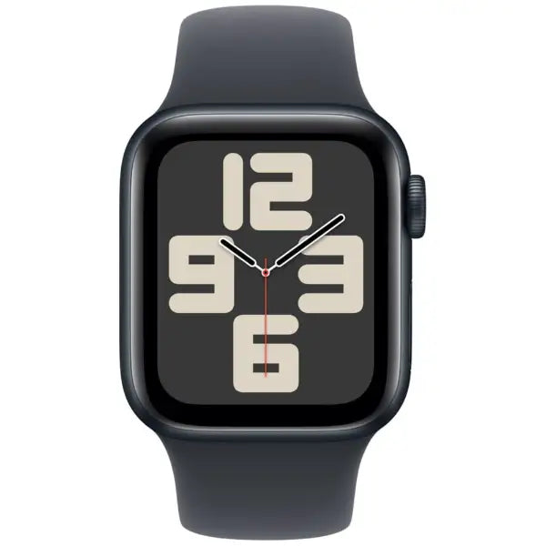 Apple Watch SE 第2世代 GPSモデル 40mm ミッドナイトアルミニウムケースとミッドナイトスポーツバンド - S/M