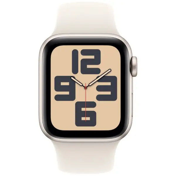 Apple Watch SE 第2世代 GPSモデル 40mm スターライトアルミニウムケースとスターライトスポーツバンド - M/L