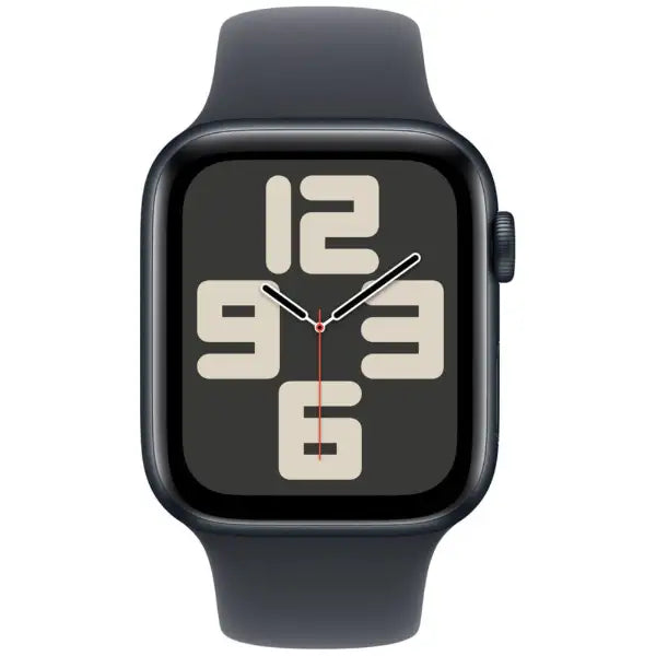Apple Watch SE 第2世代 GPSモデル 44mm ミッドナイトアルミニウムケースとミッドナイトスポーツバンド - M/L