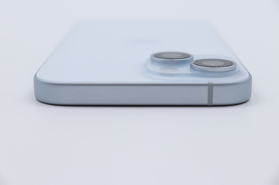 【リユースデバイス：ランクC】iPhone 15 128GB ブルー USB-C充電ケーブル付き