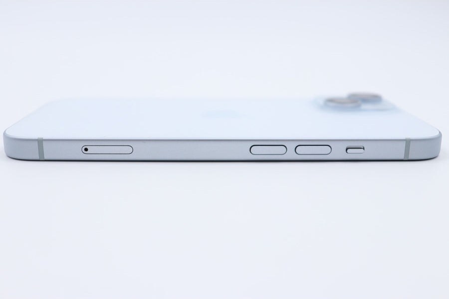 【リユースデバイス：ランクC】iPhone 15 128GB ブルー USB-C充電ケーブル付き