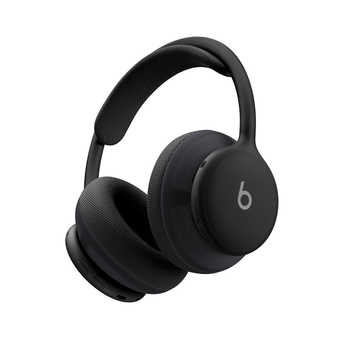 Beats 360 オーバーイヤーヘッドフォン - 付け替え可能なクッション - ブラック、ブラックのニットクッション