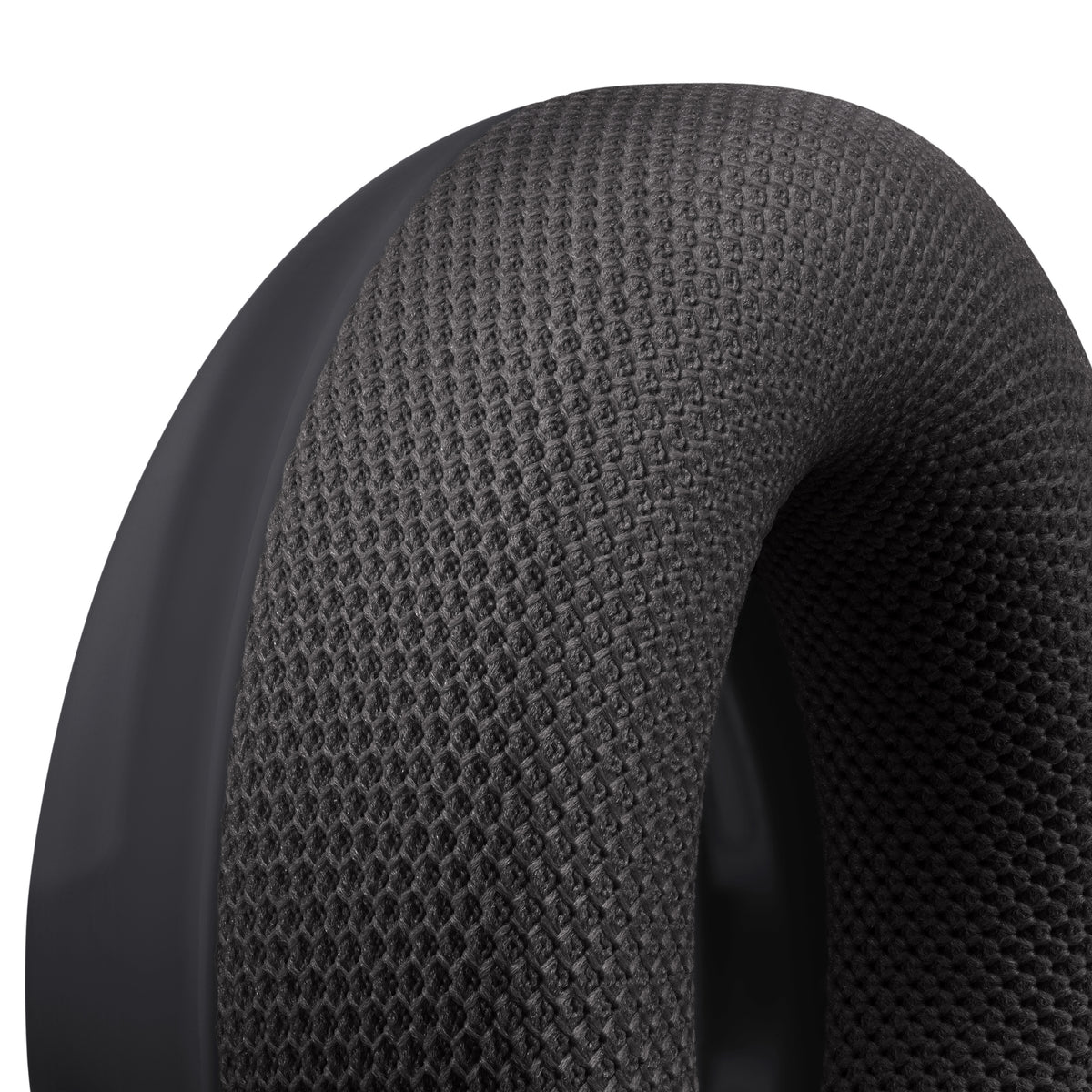 Beats 360 オーバーイヤーヘッドフォン - 付け替え可能なクッション - ブラック、ブラックのニットクッション