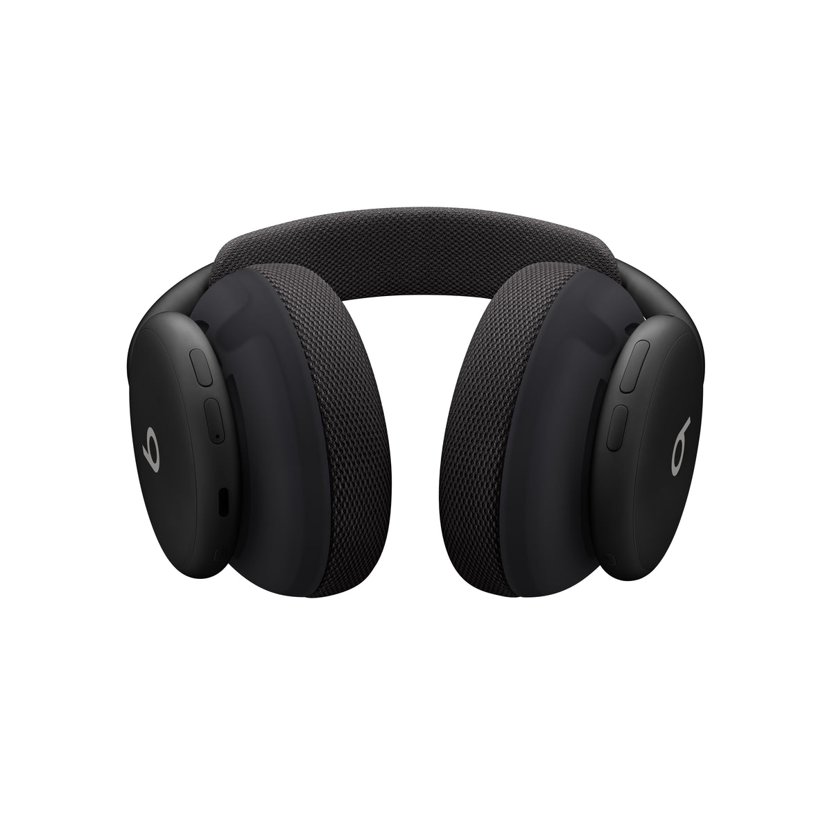 Beats 360 オーバーイヤーヘッドフォン - 付け替え可能なクッション - ブラック、ブラックのニットクッション