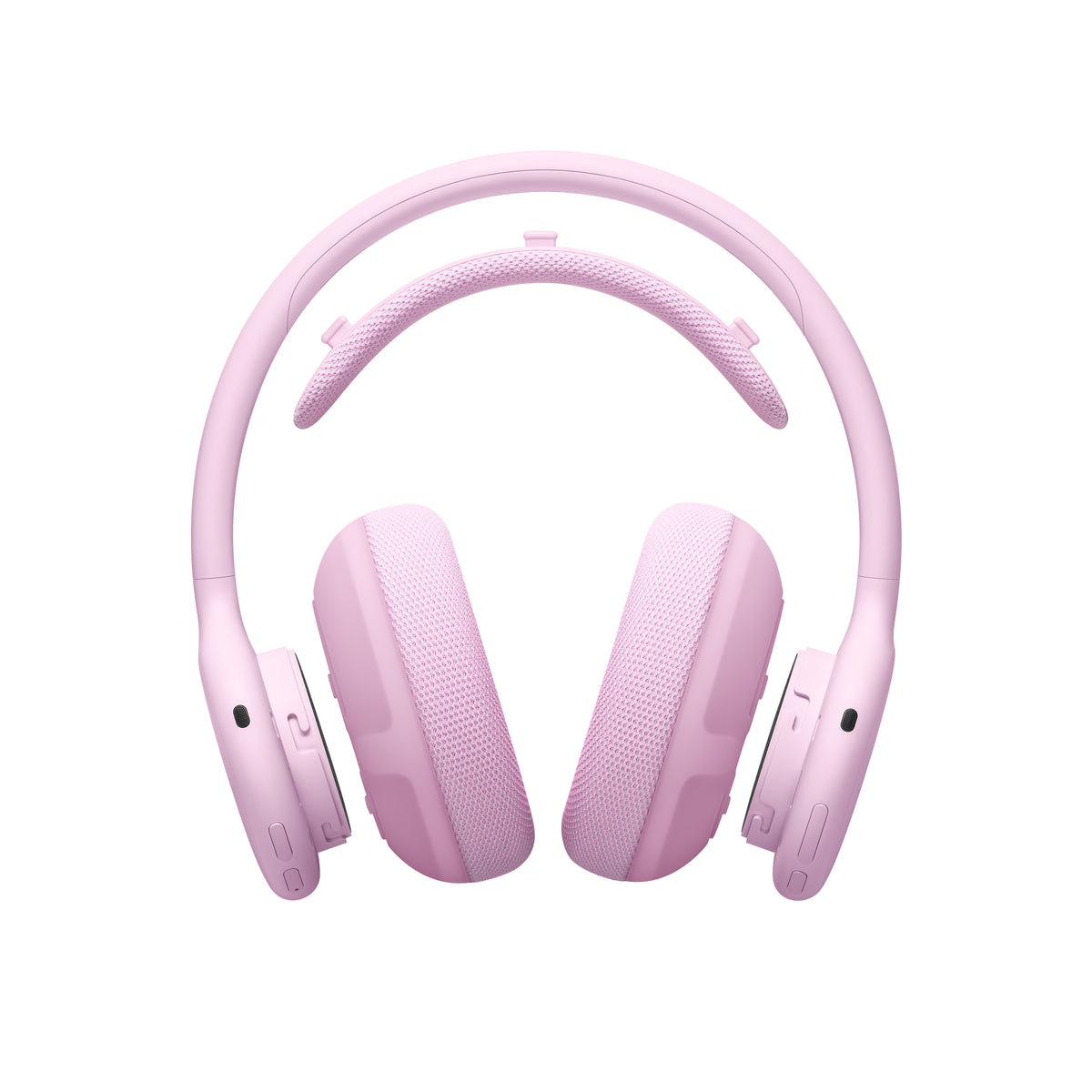 Beats 360 オーバーイヤーヘッドフォン - 付け替え可能なクッション - ピンク、ピンクのニットクッション