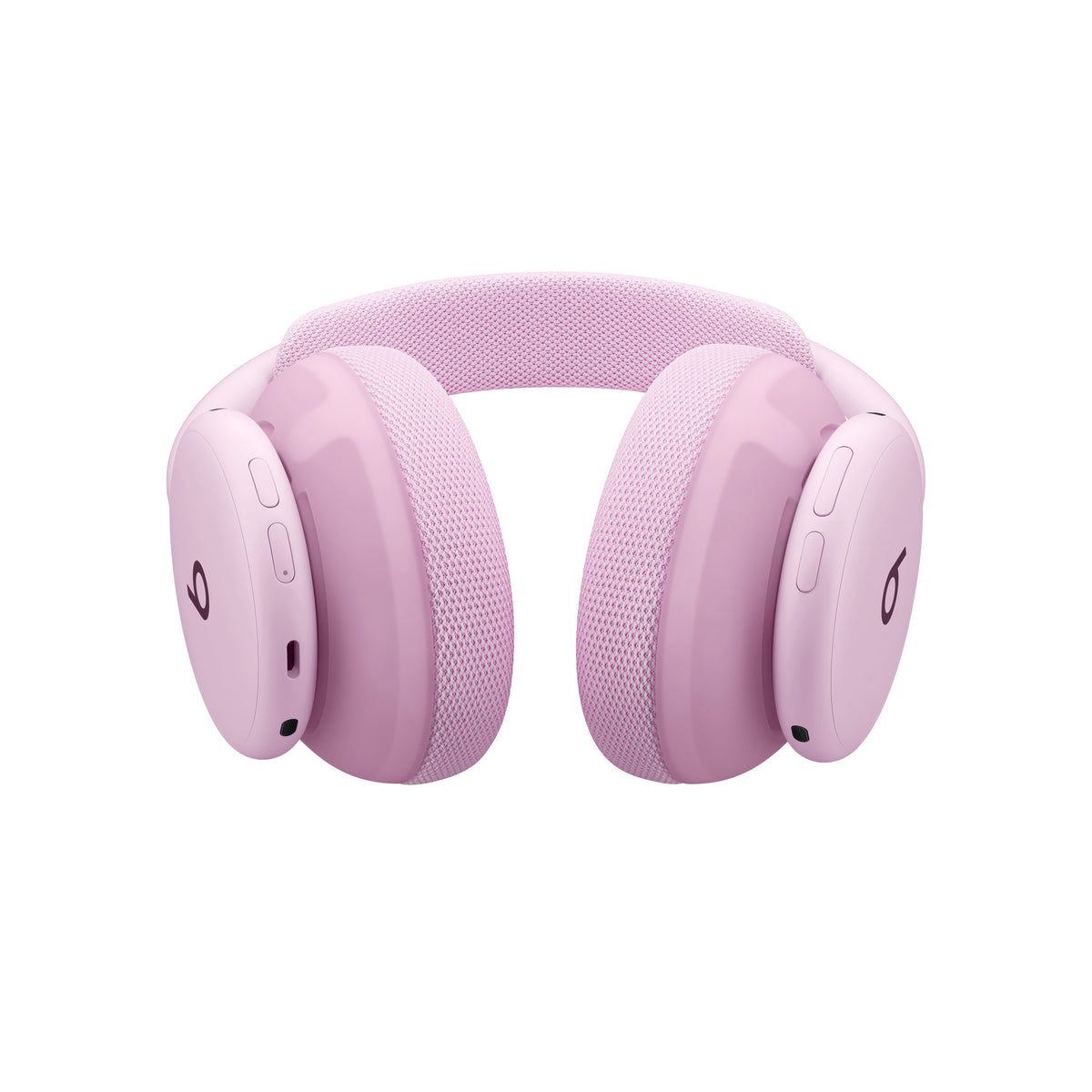 Beats 360 オーバーイヤーヘッドフォン - 付け替え可能なクッション - ピンク、ピンクのニットクッション
