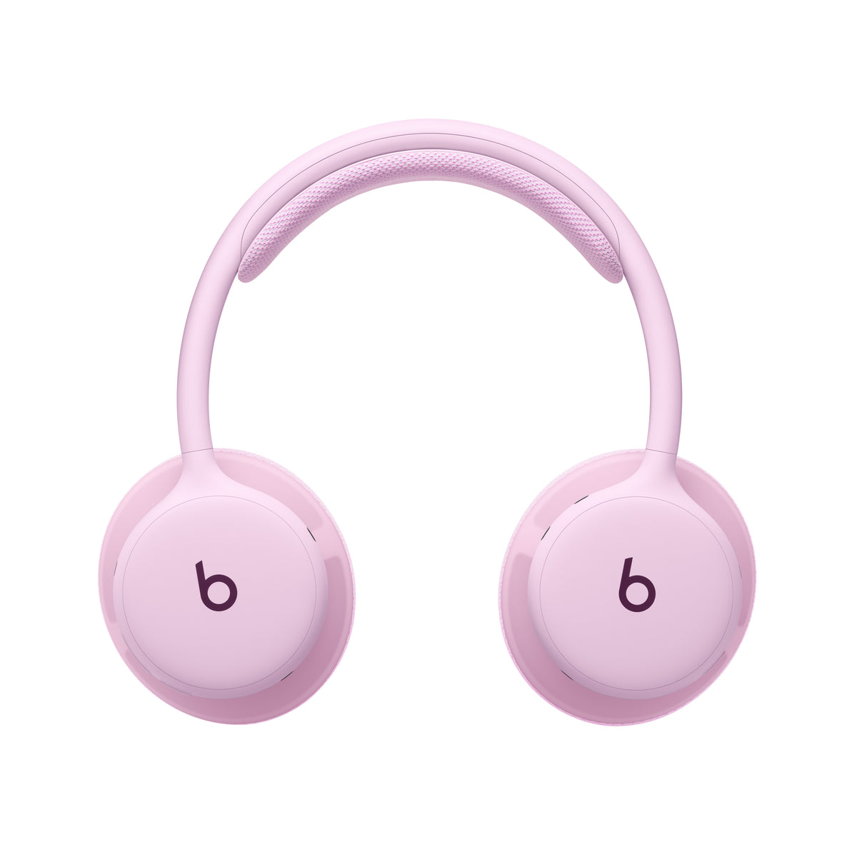 Beats 360 オーバーイヤーヘッドフォン - 付け替え可能なクッション - ピンク、ピンクのニットクッション