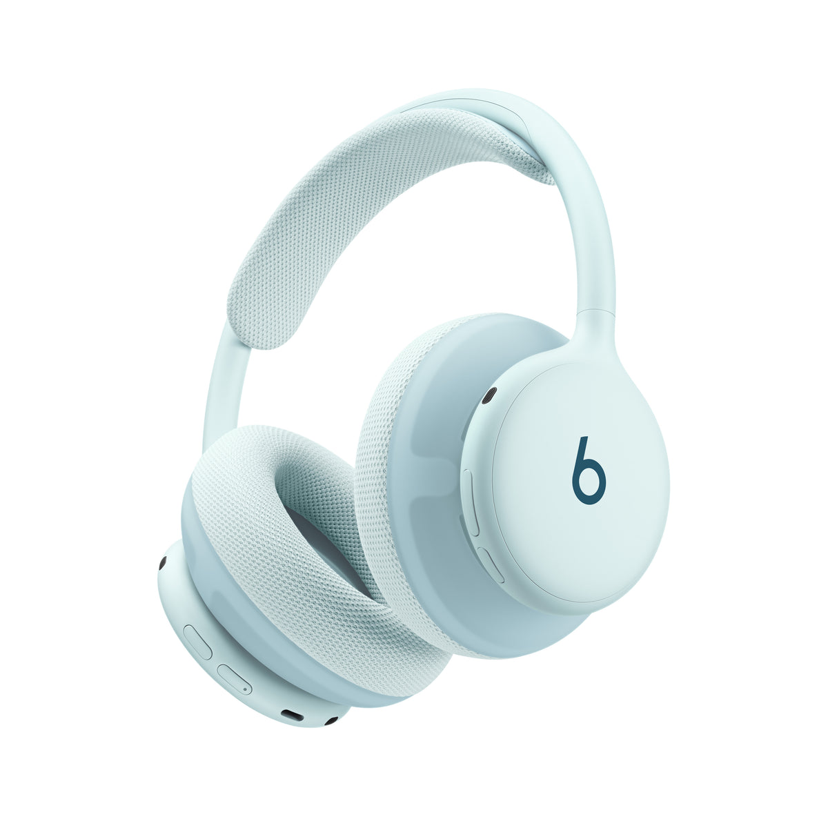 Beats 360 オーバーイヤーヘッドフォン - 付け替え可能なクッション - スカイ、スカイのニットクッション