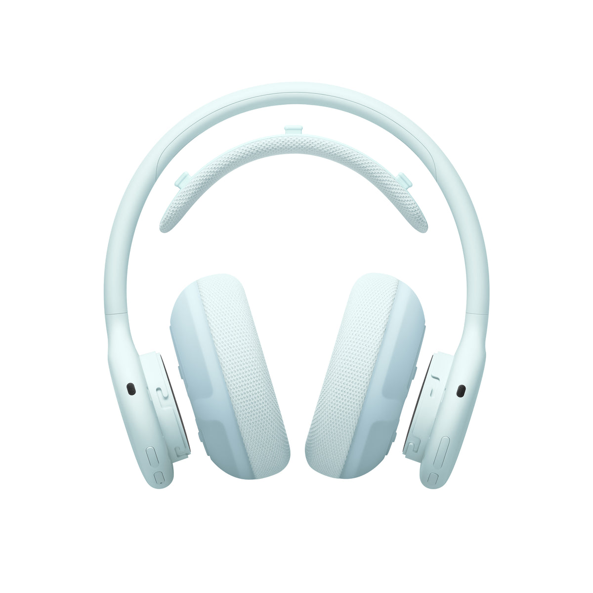 Beats 360 オーバーイヤーヘッドフォン - 付け替え可能なクッション - スカイ、スカイのニットクッション