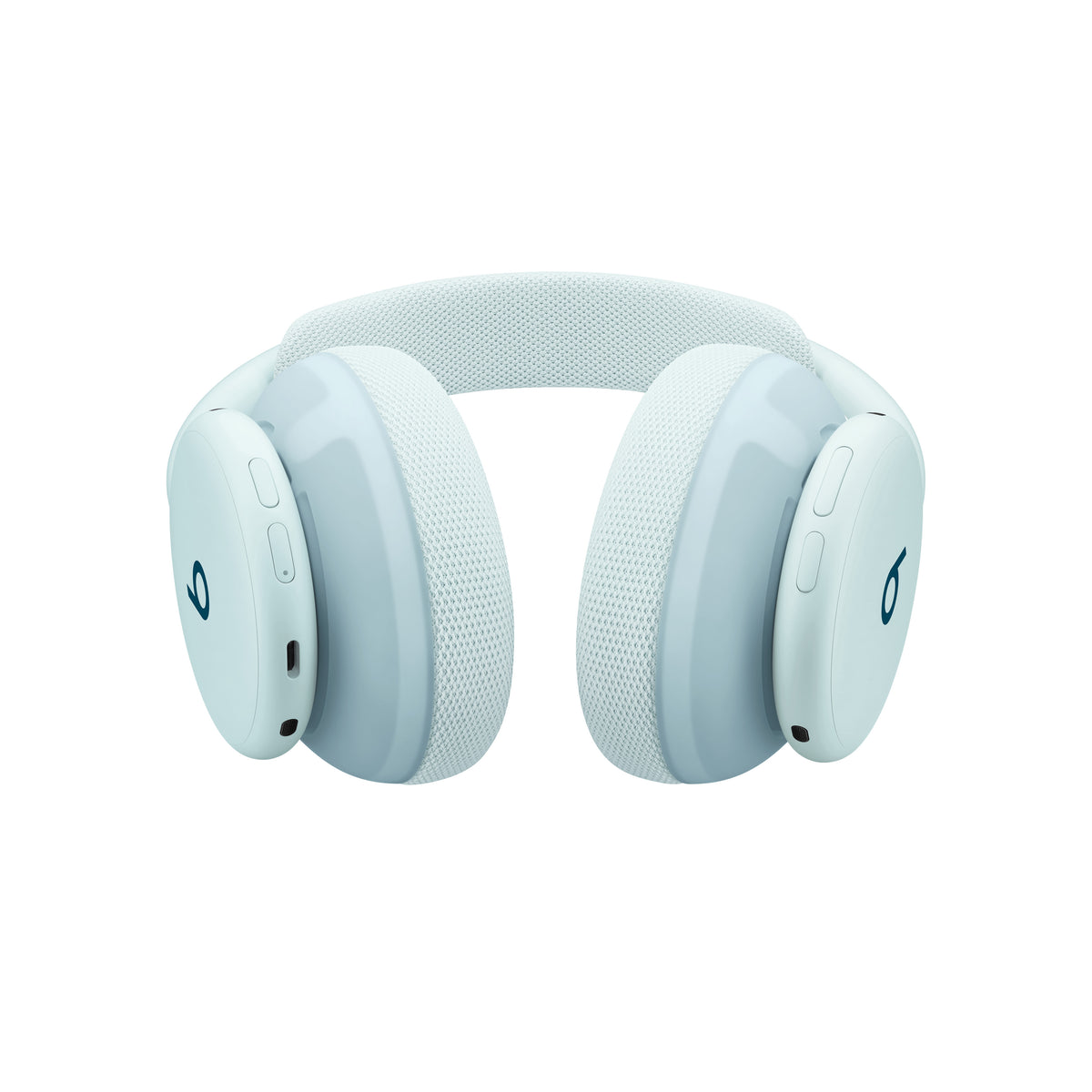 Beats 360 オーバーイヤーヘッドフォン - 付け替え可能なクッション - スカイ、スカイのニットクッション