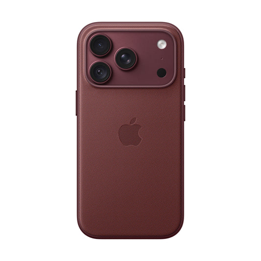 MagSafe対応iPhone 18 Proテックウーブンケース - バーガンディ