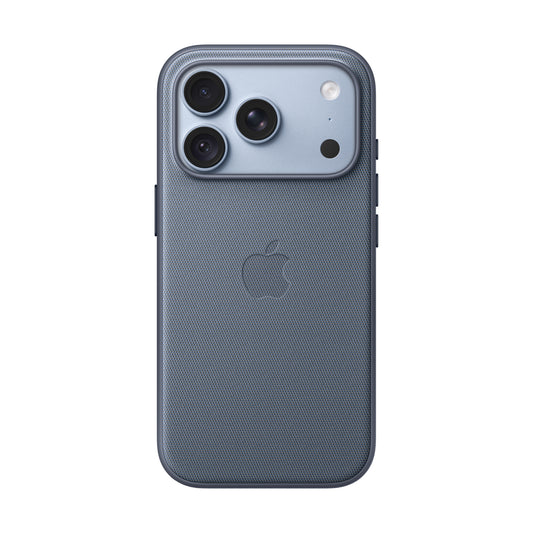 MagSafe対応iPhone 18 Proテックウーブンケース - シャンブレーブルー